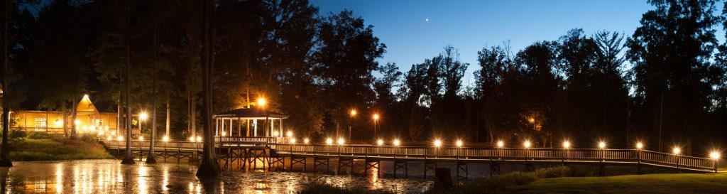 McClain Exterior Night