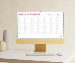 Catering Calendar Template for Caterers