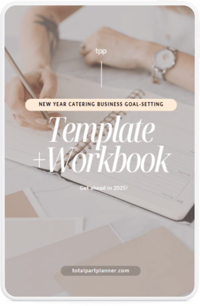 New Year Catering Goal Workbook
