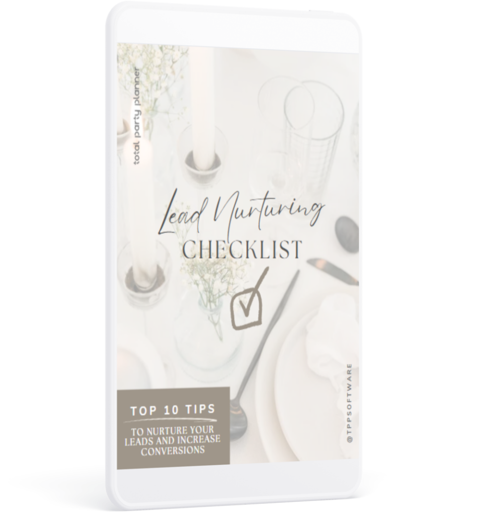 TPP: Catering Lead Nurturing Tips E-Book!