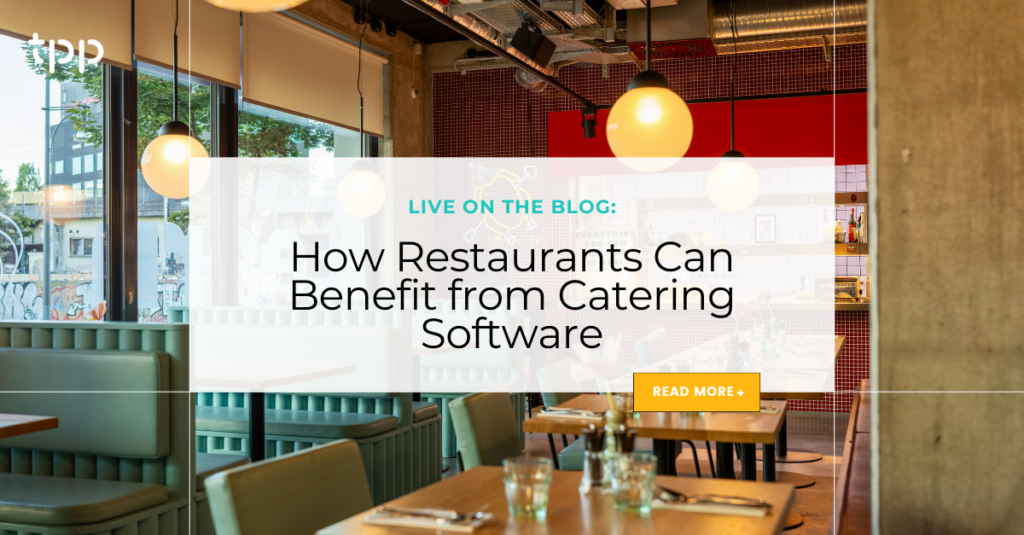 restaurant view to promote catering software